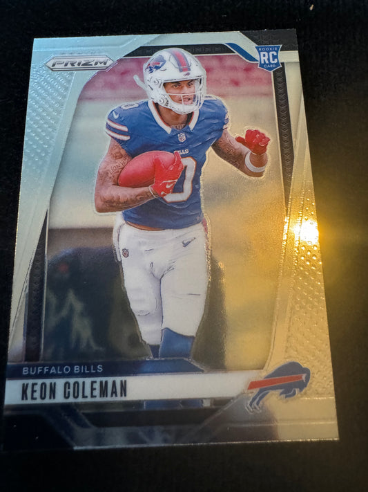 2024 Keon Coleman RC Prizm (Base)