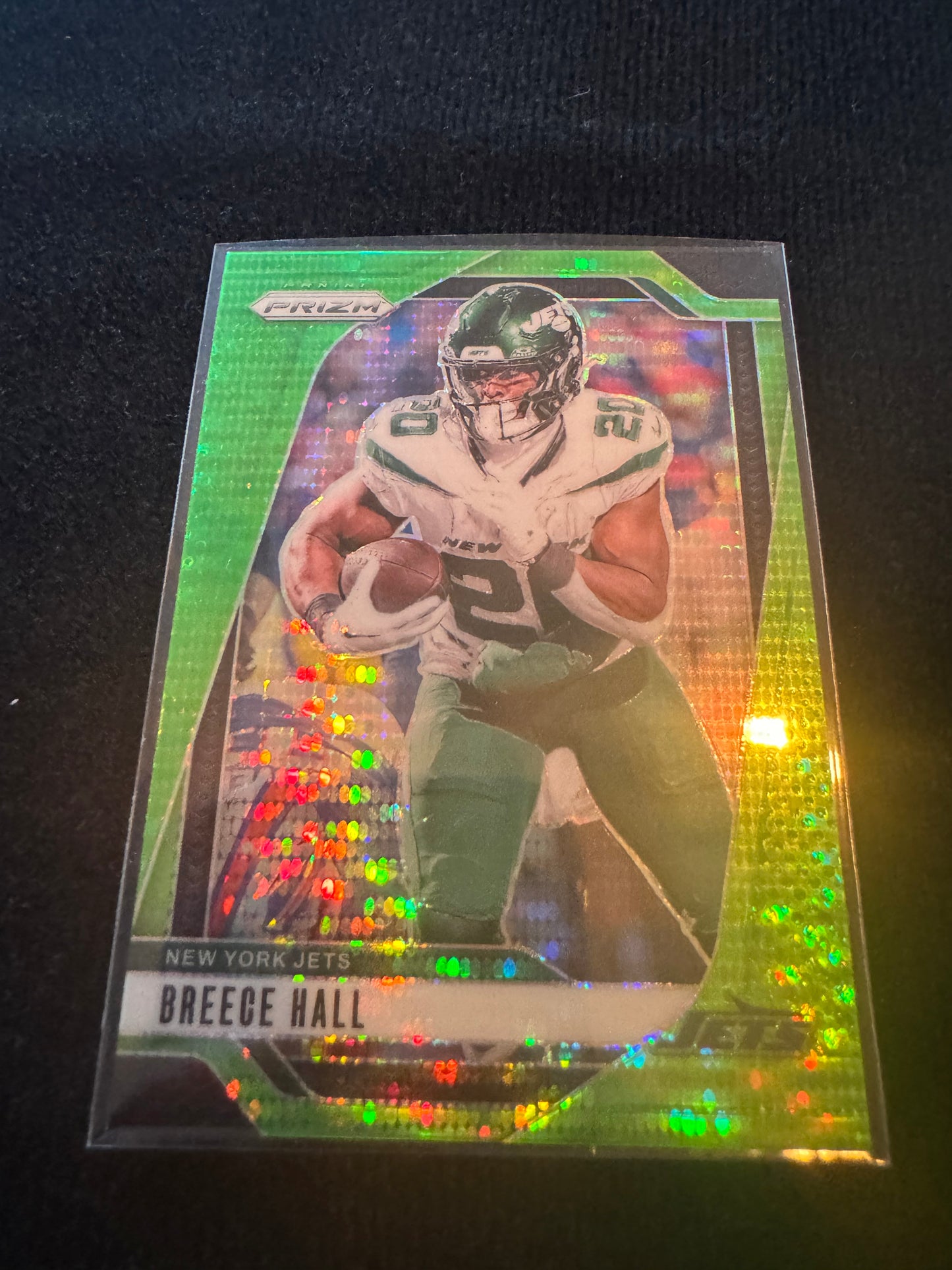 2024 Breece Hall Green Pulsar Prizm