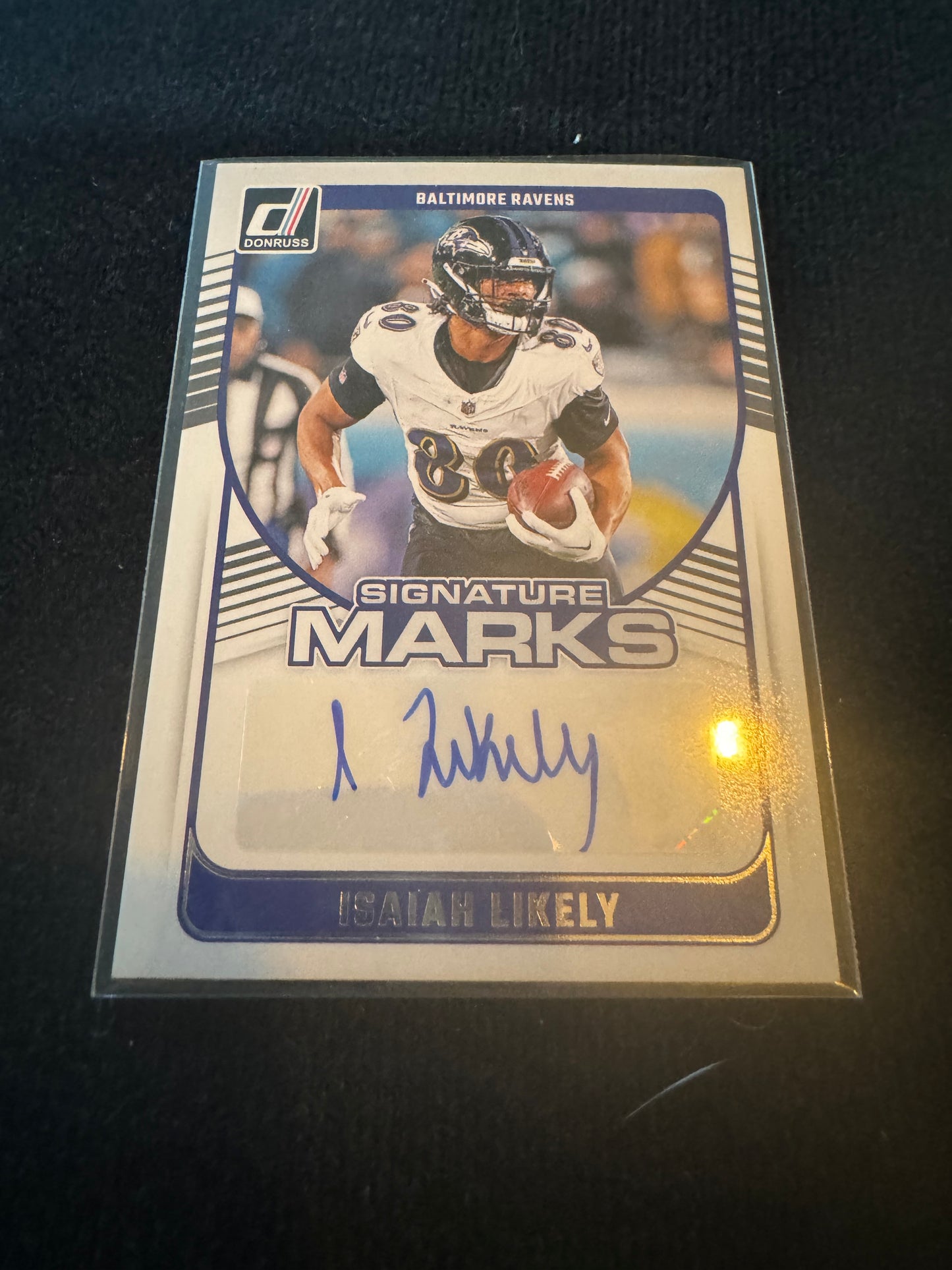 2024 Isaiah Likely Signature Marks Donruss